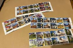 200 UK A-Z Scenery 1st Class Stamps FV £190 Cheap Postage MNH