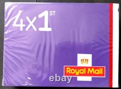 200 sealed pack Genuine Royal mail 1st-class barcoded stamps for UK postage a