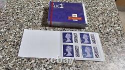 200 sealed pack Genuine Royal mail 1st-class barcoded stamps for UK postage b
