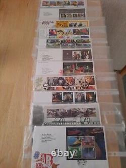 2011 Year Set Royal Mail Commemorative FDC All Addressed, Special HandStamped FDI