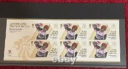 2012GB London Olympic Gold Medal Winners 29 Miniature Sheets 6x 1st Class Stamps