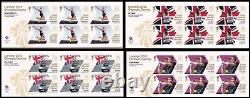 2012 GB Gold Medal Winners London Olympics SG3342a-3370a Sheetlets UM MNH