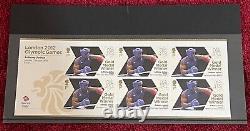 2012 GB London Olympic Gold Medal Winners 29 Sheets of 6x 1st Class Stamps