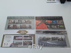 2012 Year Set of 15 Royal Mail Stamp Presentation Packs in display box, good con