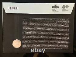 2013 BENJAMIN BRITTEN GREAT BRITAIN ROYAL MINT/MAIL COVER +UK SPECIAL 50p COIN