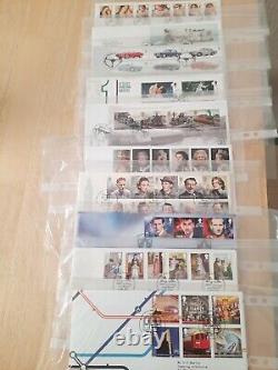 2013 Year Set Royal Mail Commemorative FDC Addressed Special HandStamped FDI