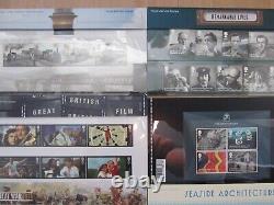 2014 GB Stamps Complete Year Set Of Commemorative Presentation Packs