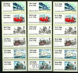 2016 Post & Go FS151/156 Stampex Heritage Transport Collectors set x 36 stamps