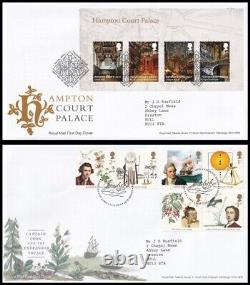 2018 GB Collection of 19 Typed Address Royal Mail FDC's All Tallents House