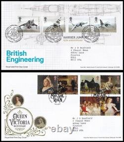 2019 GB Collection of 18 Typed Address Royal Mail FDC's All Tallents House