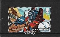2022 Gb. Transformers Starsceam Single Stamp Mint Never Hinged
