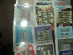 22 Different Stampex Generic Sheets Royal Mail In Album Mnh Stamps 2003 2013