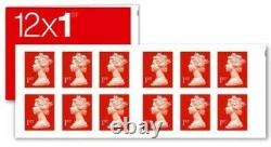 240 x brand new royal mail 1st class stamps 20x unused booklets
