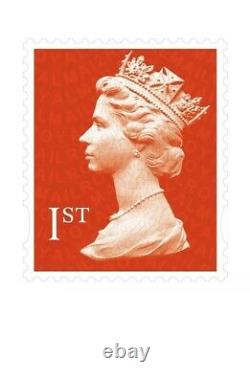 300New Ist First Class Stamps Royal Mail Ist First Class Self Adhesive Stamps