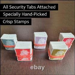 3,000 1st Class Unfranked Stamps Second EXCELLENT QUALITY no gum stamp CHEAP GB