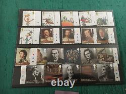 476 GB Unmounted Mint Stamps 2012 year Set Commemoratives & 3 x Miniature Sheets