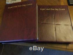 (4801) Modern GB First Day Covers Collection In 2 Royal Mail Fdc Albums