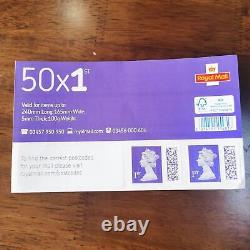 500 (10 for every 50) First Class Royal Mail stamps 10x50=500