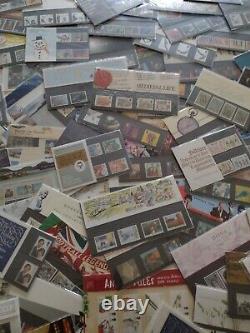 £500 Face Value. Royal Mail Stamps Presentation Packs inc. 1st class for postage