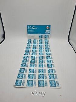 500 x 1st Class Royal Mail Large Letter Stamps First class UK Barcoded. RRP£800