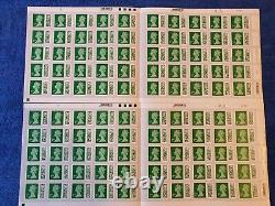 500 x 2ND SECOND CLASS BRAND NEW BARCODED ROYAL MAIL SWAP-OUT STAMPS UNFRANKED