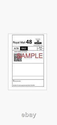 500 x SMALL Parcel Shipping Labels. PPI. Delivered By The Royal Mail. Upto 1.9kg
