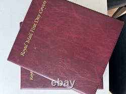 5 x Albums Royal Mail First Day Covers Stamps with Inserts (over 250 inserts)