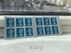 600 x Brand New (50 Books x 12) 2nd Class Stamps free postage Royal Mail