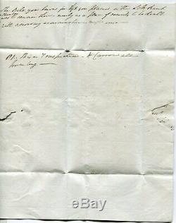6 May 1840 prepaid entire Lancaster, Yealand-Conyers Penny Post
