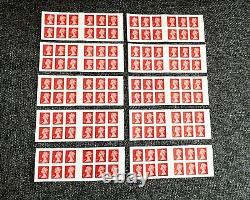 84 BOOKLETS X1000 1st Class Security Unfranked Royal Mail Stamps Self Adhesive