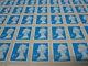 990 GENUINE 2ND CLASS STAMPS UNFRANKED OFF PAPER -SEMI GUM on BACKING SHEET (0)