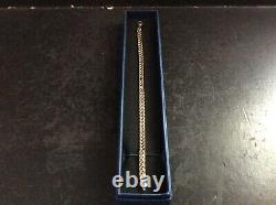9Ct Gold Fancy Link Bracelet 7 1/2inches Long 5mm Wide 3.6g HM London Post-1999