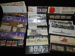 Approx 188 GB Stamps Royal Mail presentation Packs