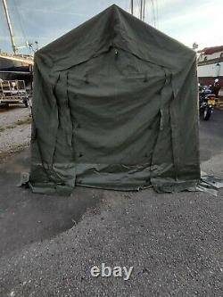 Army surplus equipment, camping 9x9 command post tent very good condition