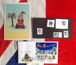 Axel Scheffler Signed Royal Mail Christmas 2012 FDC Limited Edition of 90