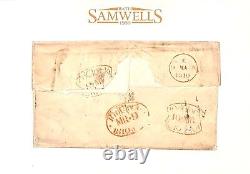 BAHAMAS Cover 1810 Docketed MARITIME MAIL Transatlantic 5s/3d Rate London MS464