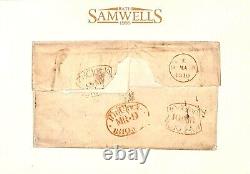 BAHAMAS Cover 1810 Docketed MARITIME MAIL Transatlantic 5s/3d Rate London MS464