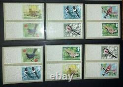 BIRDS 2 INVERTED set 12 as 6 2nd/2nd LARGE Collector Strips POST GO + RECEIPT