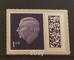 Brand New First King Charles Stamps Royal Mail Issued 04/04/23