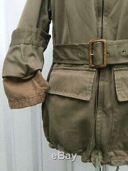 British 1960's Jacket Cold War Jacket Vtg Blanket Lined Combat Post WW2 Jacket