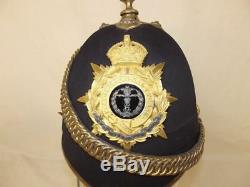 British Post 1902 Middlesex Regiment Officers Home Service Spikehelmet
