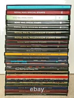 COMPLETE SET of 22 GB Royal Mail Year Books from 1984 to 2005 (books 1-22)