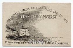 Charles Gilpin Ocean penny post Caricature / To Make Home Everywhere and all