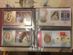 Collection Of 821 Benham Silk First Day Covers And 304 Royal Mail In 20 Albums