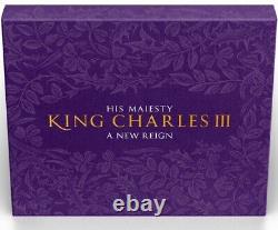 Coronation King Charles III A New Reign 24 caret Gold Stamps by Royal Mail