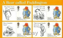 DISCOUNTED ROYAL MAIL STAMPS Paddington Bear 1000 x 1st First Class New Stamps