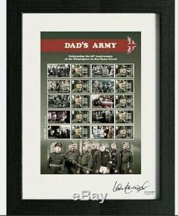 Dad's Army Framed Royal Mail Collectable Stamp 50th Anniversary Print