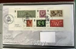 Excellent 2019 GB Collection of 25 Typed Address Royal Mail FDCs with SHS