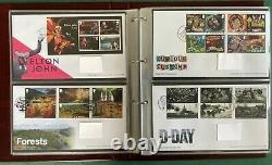 Excellent 2019 GB Collection of 25 Typed Address Royal Mail FDCs with SHS