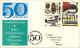 FDC FIRST DAY COVER ISSUE STAMPS UK ROYAL MAIL BBC 50tH ANNIVERSARY LANGHORN
